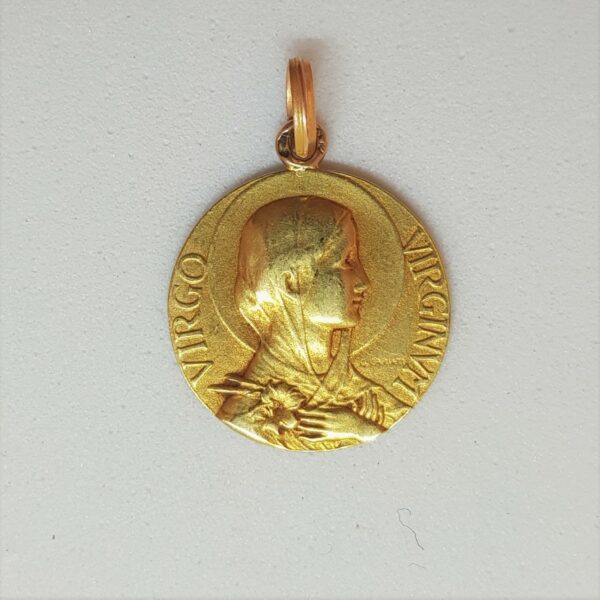 VENDUE. Médaille 'Virgo virginum'