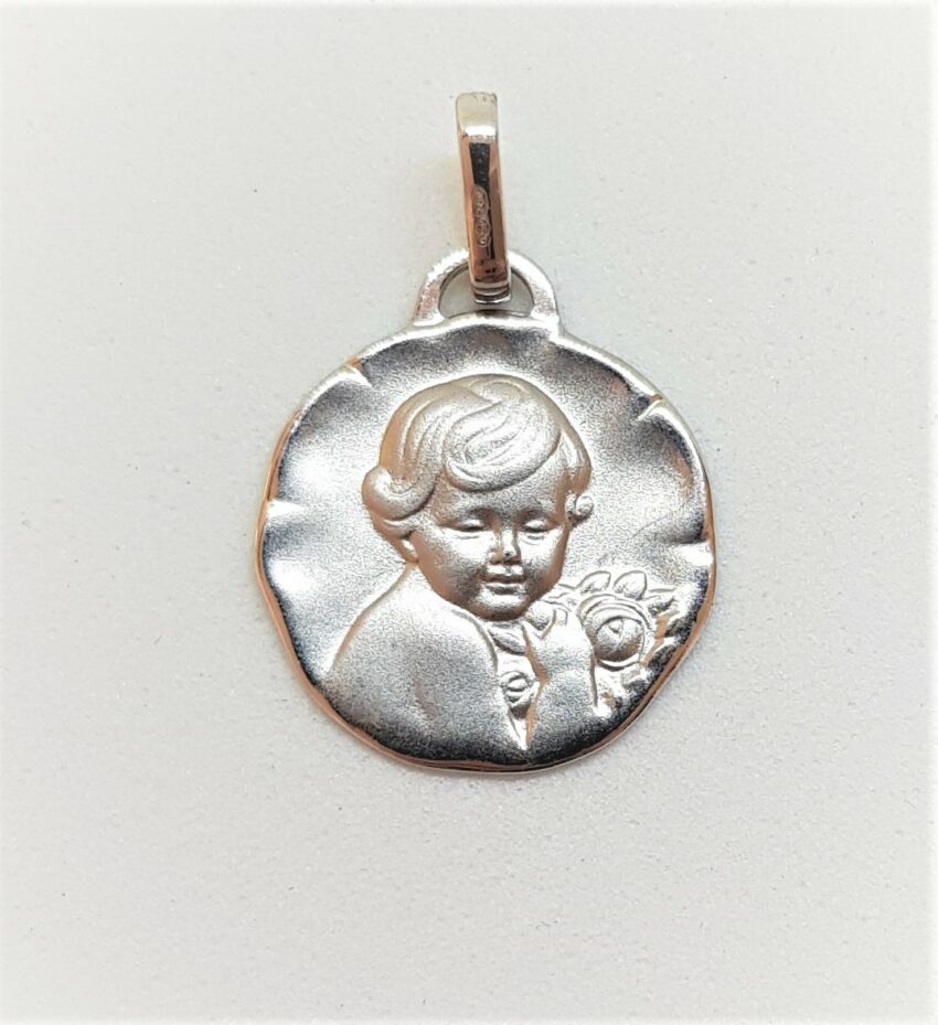 Médaille or blanc 'Chérubin'