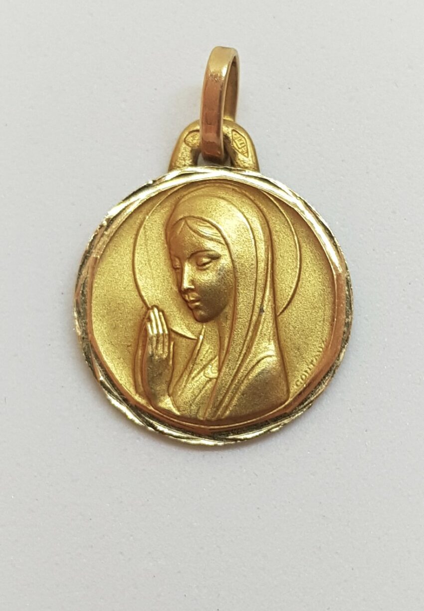 VENDUE. Médaille baptême