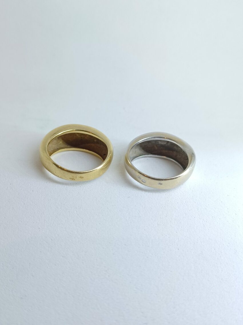 Paire de bagues jonc – Image 4