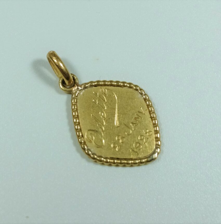 Médaille en or Vierge – Image 2