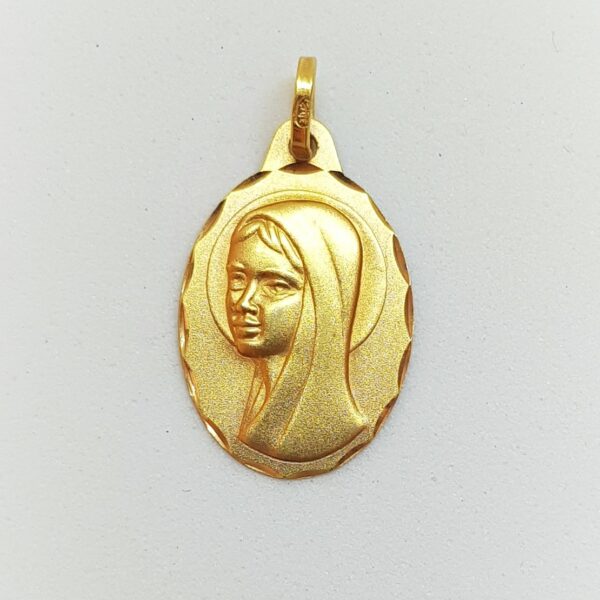médaille or baptême