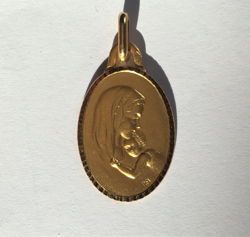 Médaille Vierge à l'Enfant