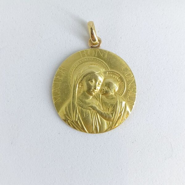 VENDUE. Médaille Notre dame du Bon Conseil