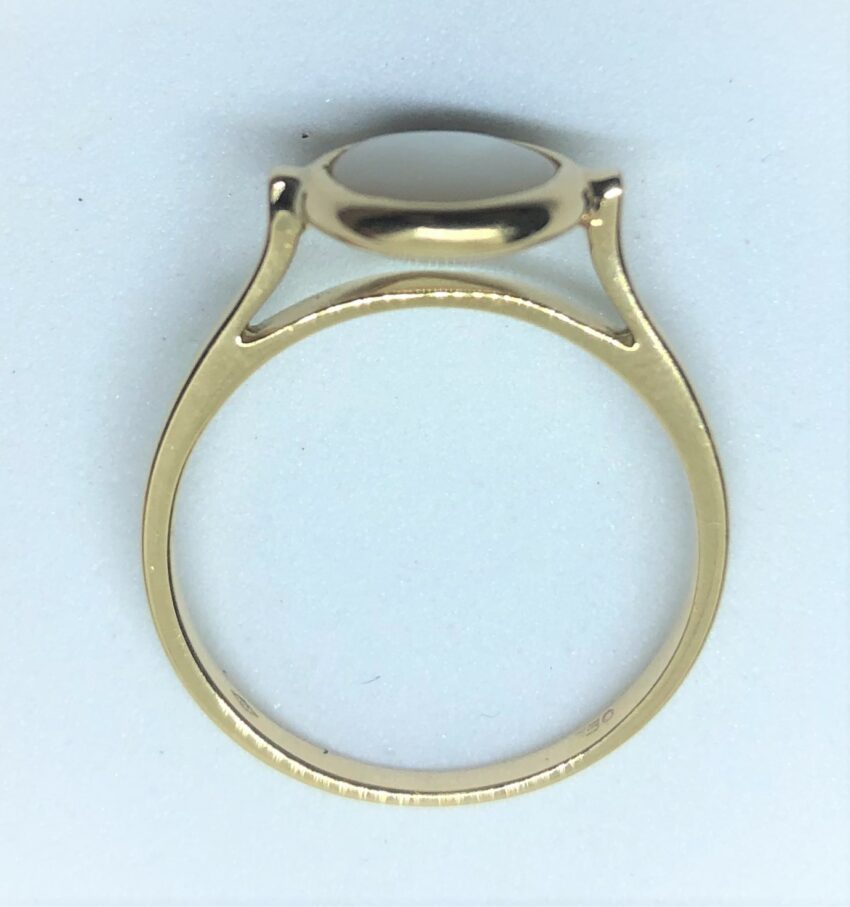 VENDUE. Bague or et nacre – Image 2