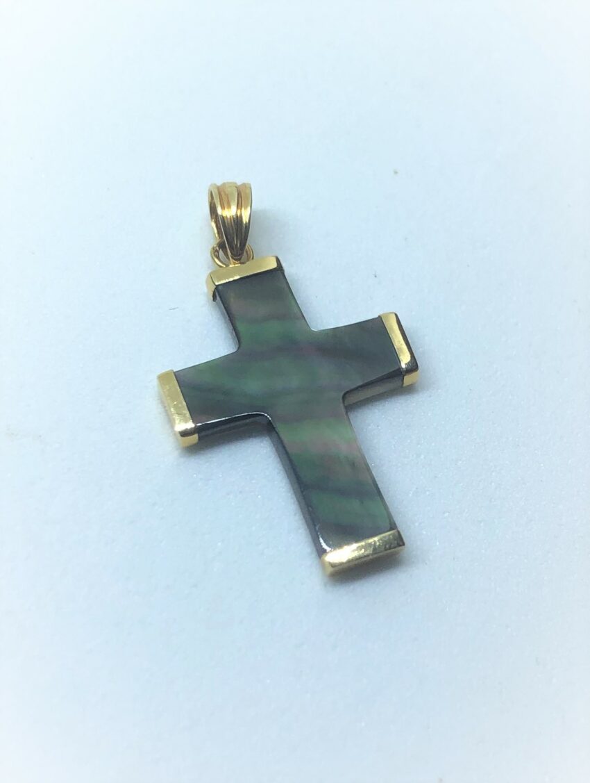 VENDUE. Croix or et nacre – Image 2