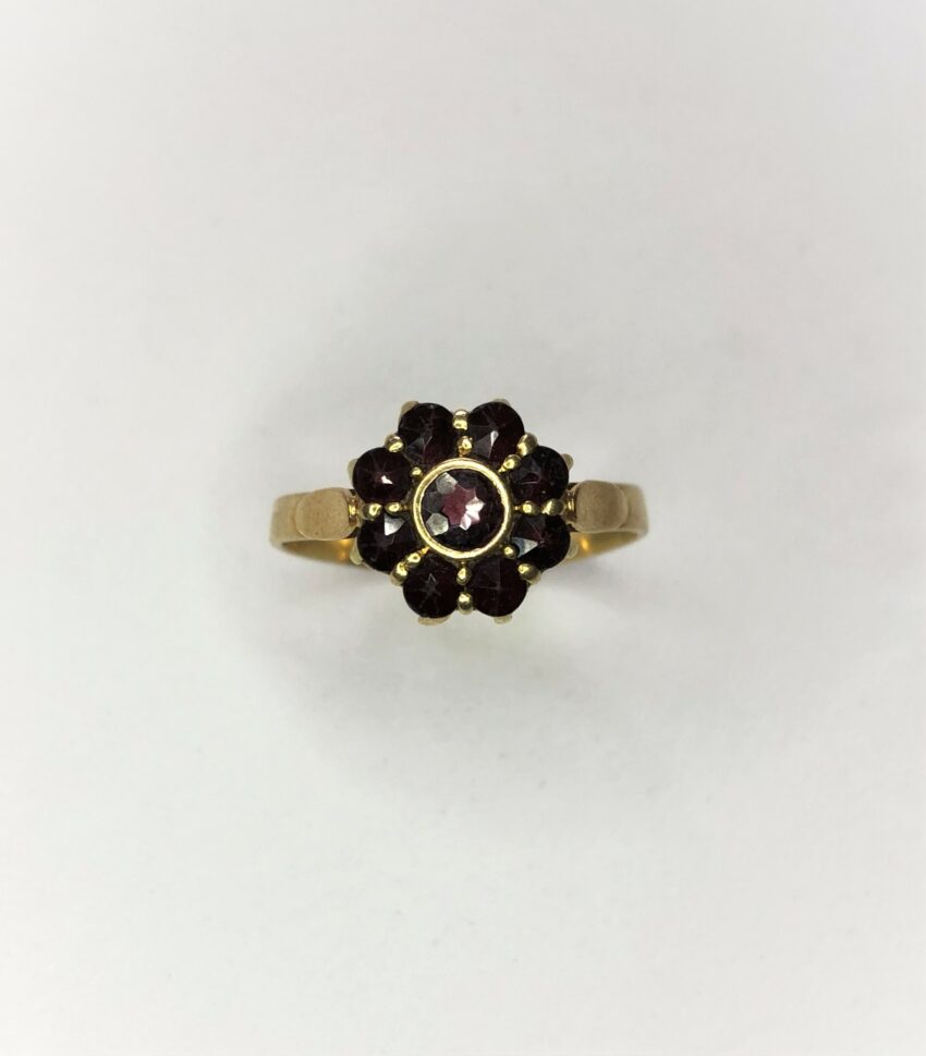 BAGUE GRENATS
