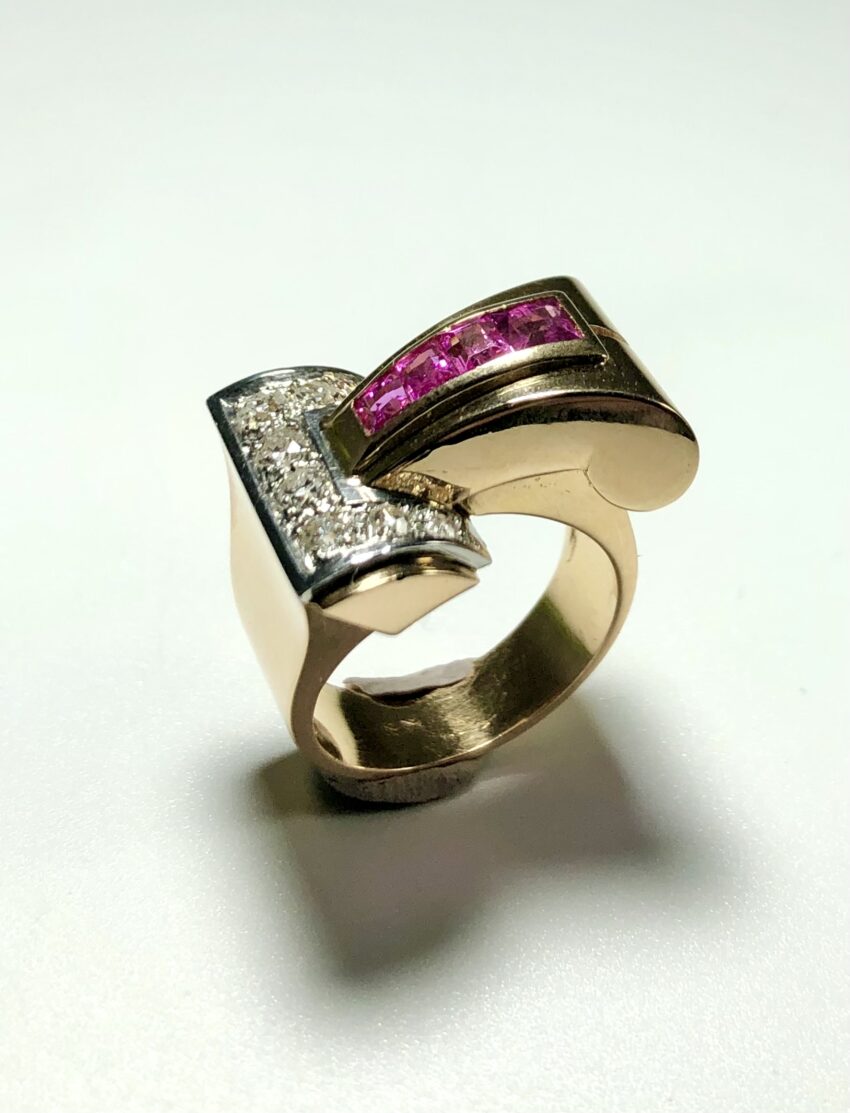 Bague Tank Art Déco
