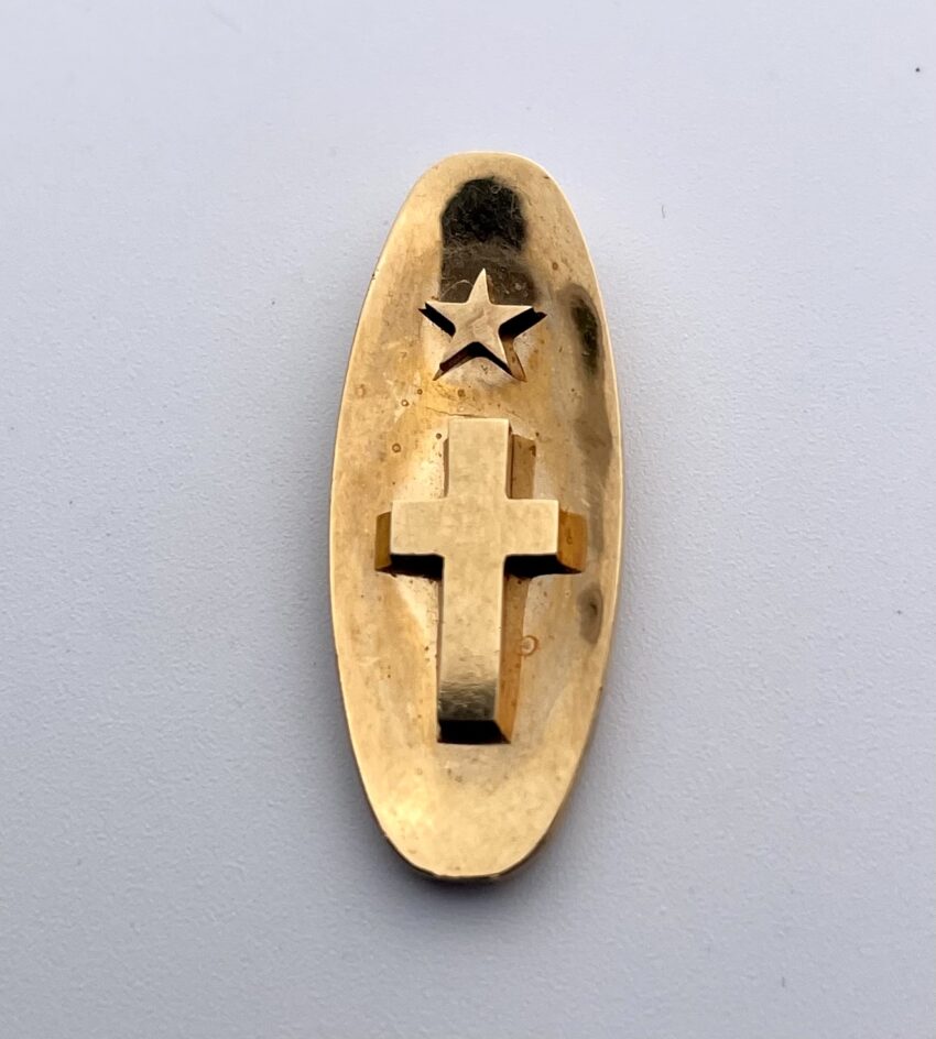 Médaille or croix et étoile – Image 2