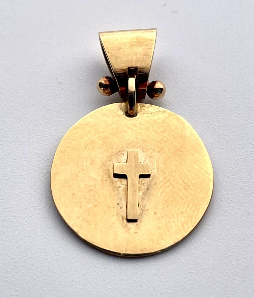 Médaille croix appliquée – Image 2