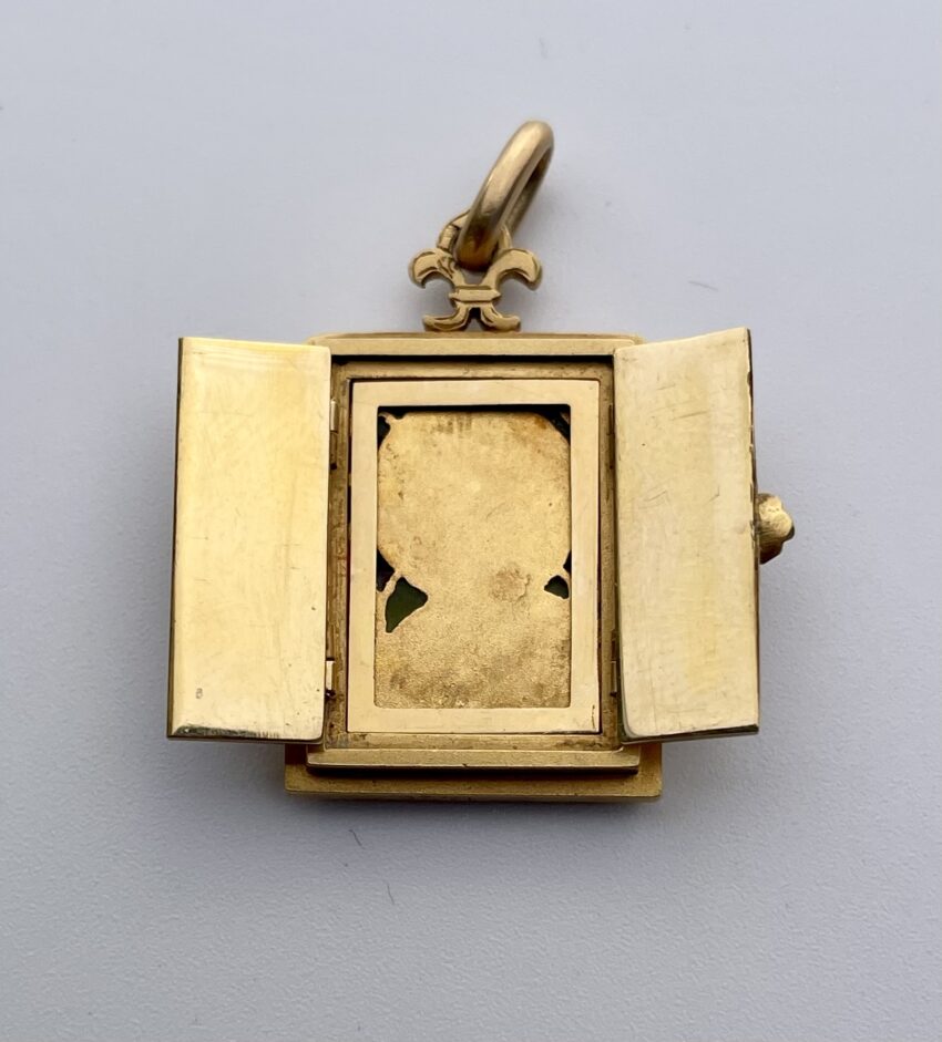Vendue. Etonnante médaille porte-photo – Image 4