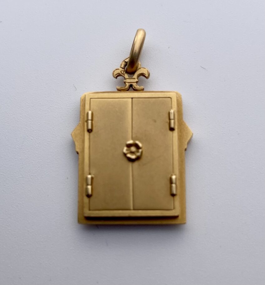 Vendue. Etonnante médaille porte-photo – Image 3