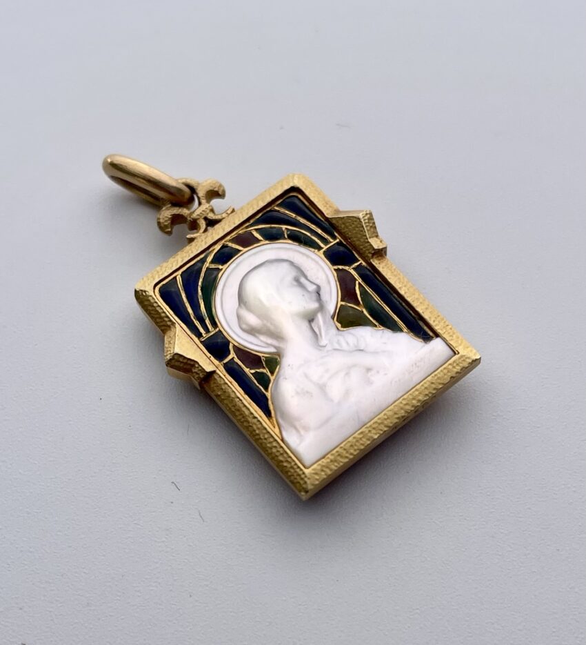 Vendue. Etonnante médaille porte-photo – Image 2