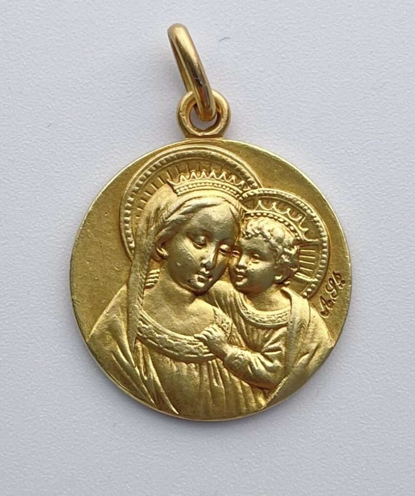 Médaille Vierge à l'Enfant