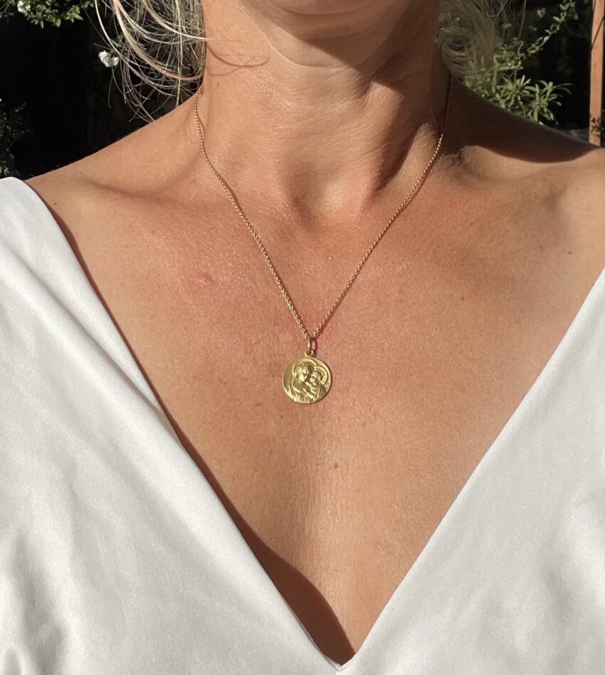 Médaille Vierge à l'Enfant – Image 2