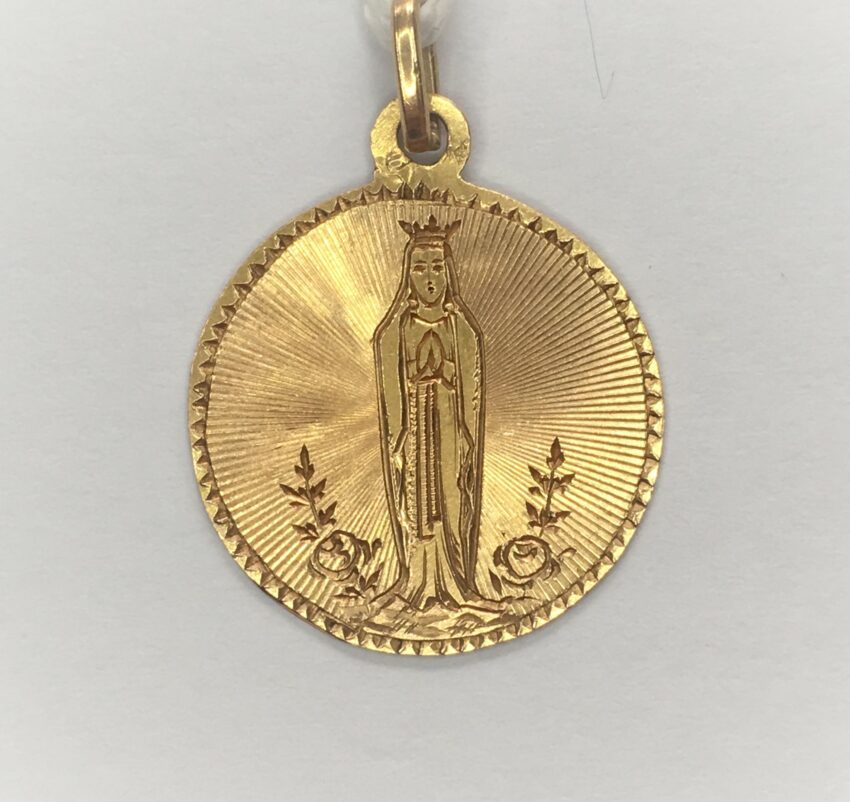VENDUE.Médaille en or XIXe