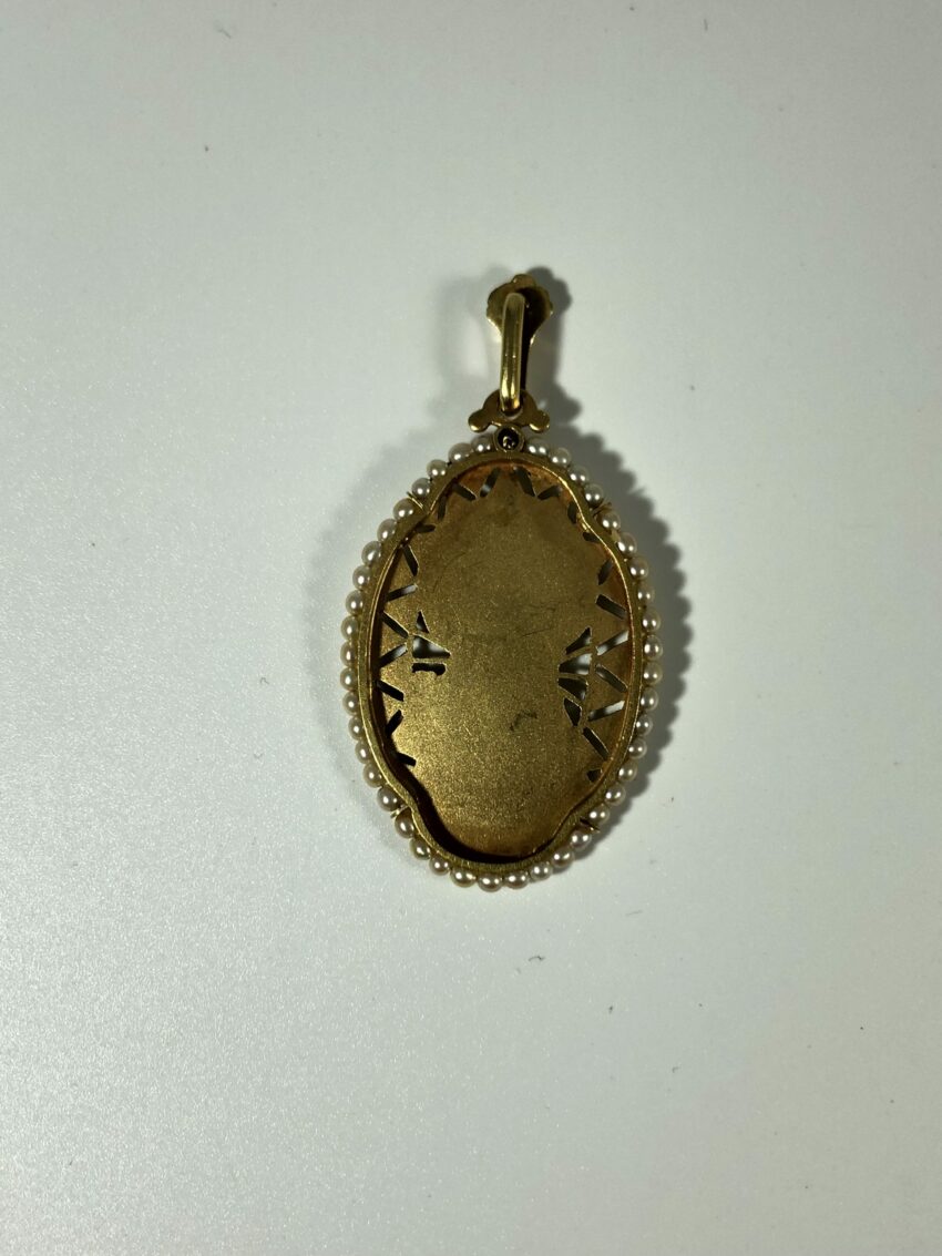 VENDUE. Grande et belle médaille en or – Image 6