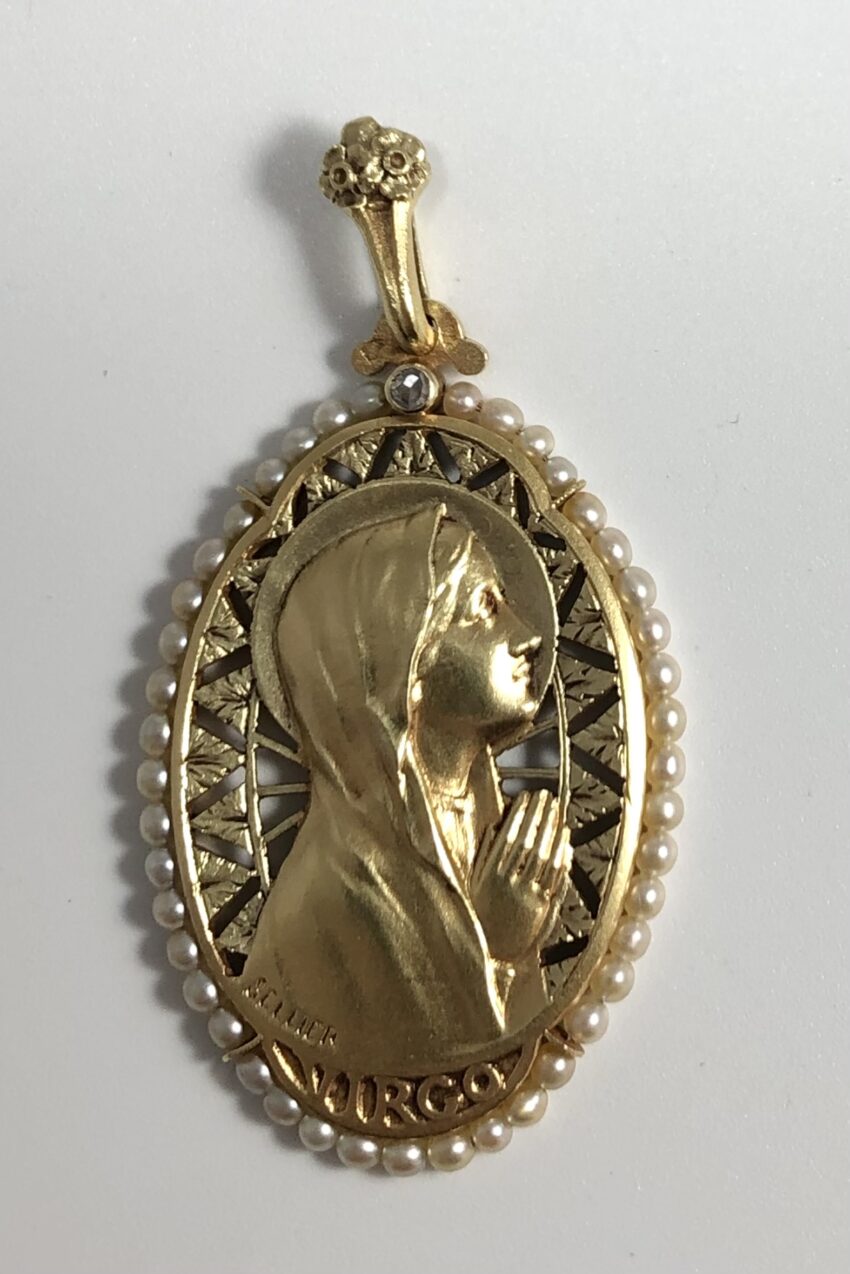 VENDUE. Grande et belle médaille en or – Image 4