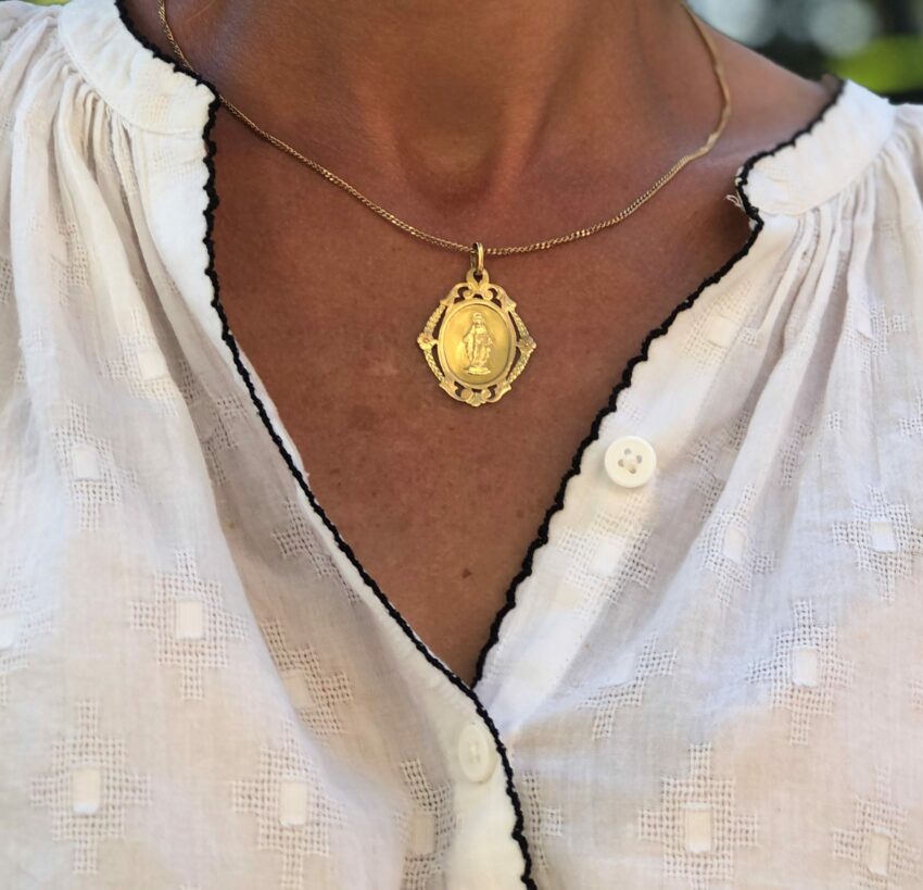 Vendue. Grande médaille ancienne