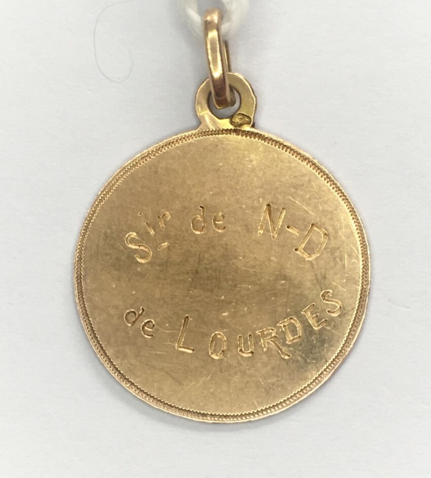 VENDUE.Médaille en or XIXe – Image 2
