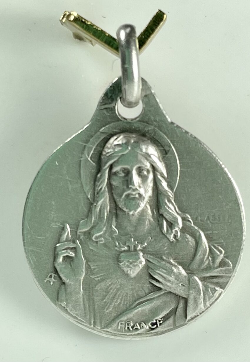 VENDUE. Médaille de scapulaire en argent – Image 2