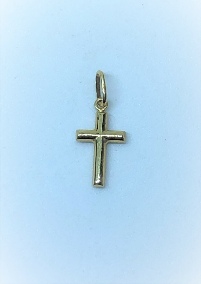 Petite croix en or