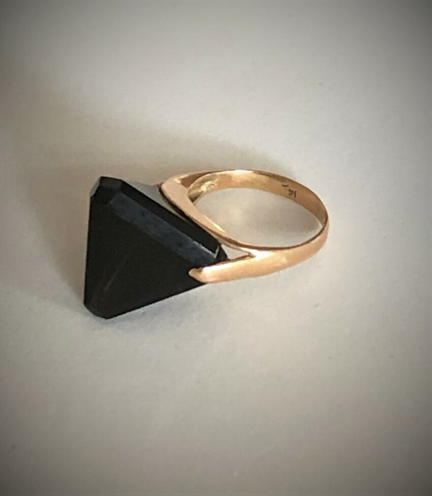 Vendue. Bague en or et topaze – Image 2