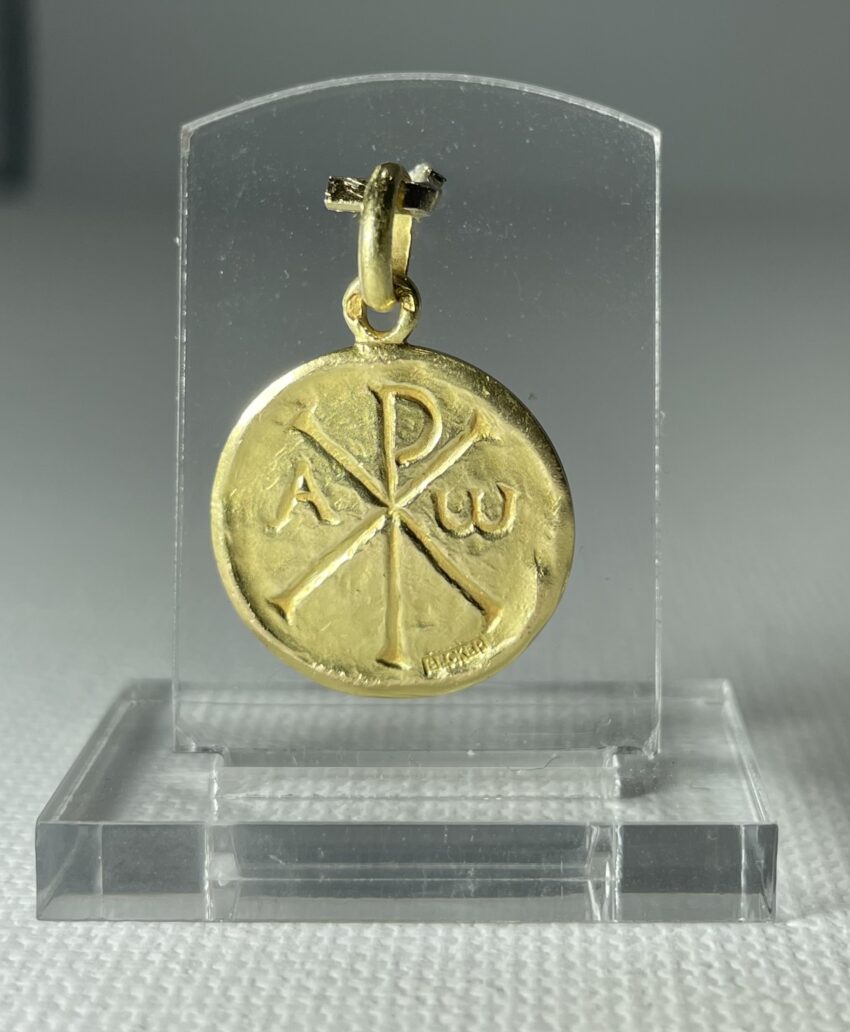 BECKER. Médaille en or Chrisme