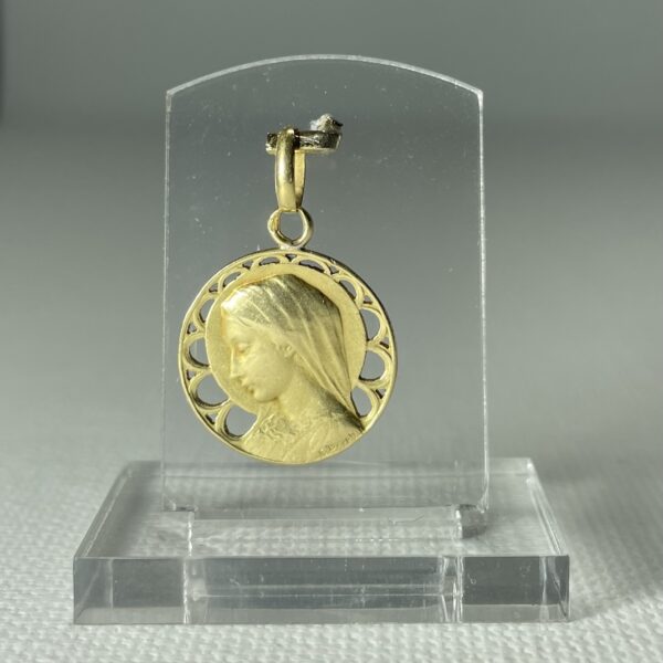 DROPSY. Médaille ajourée en or