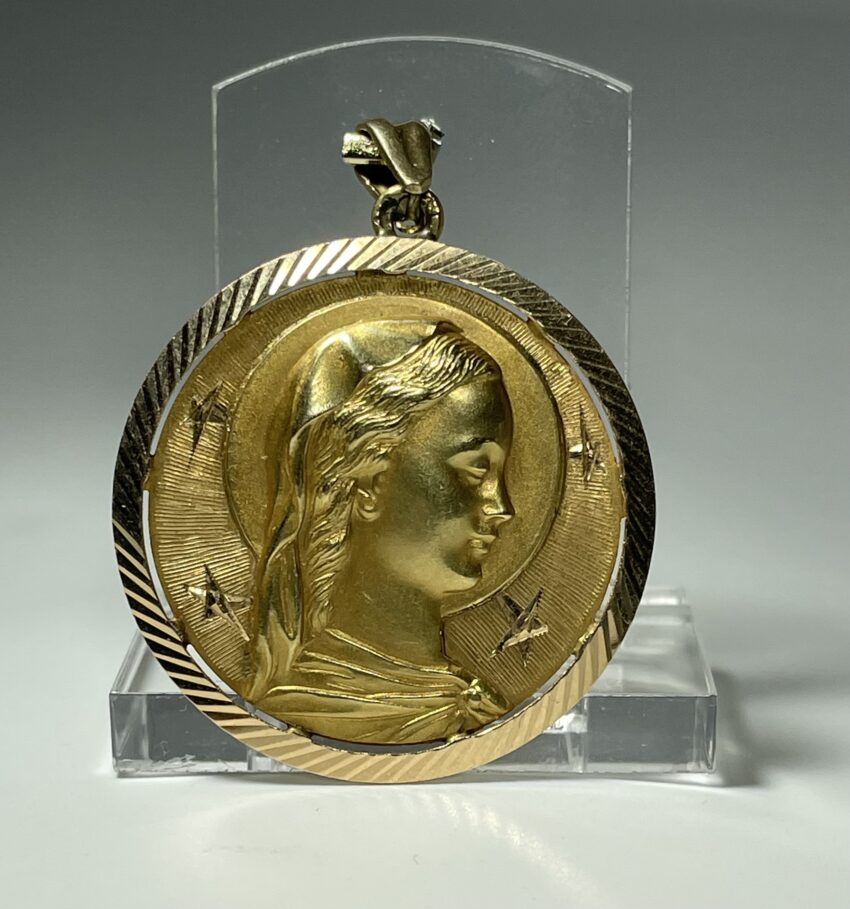 Grande médaille Vierge souriante