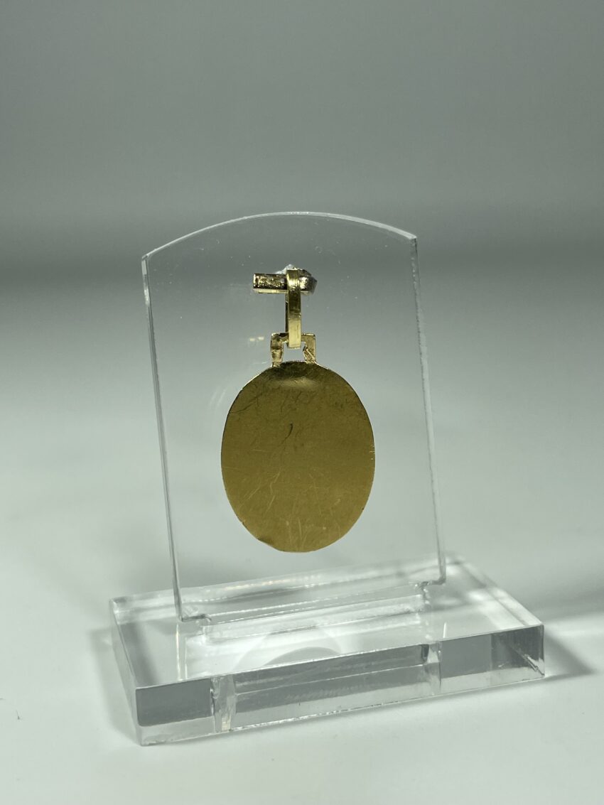 E.DROPSY. Médaille ovale – Image 2