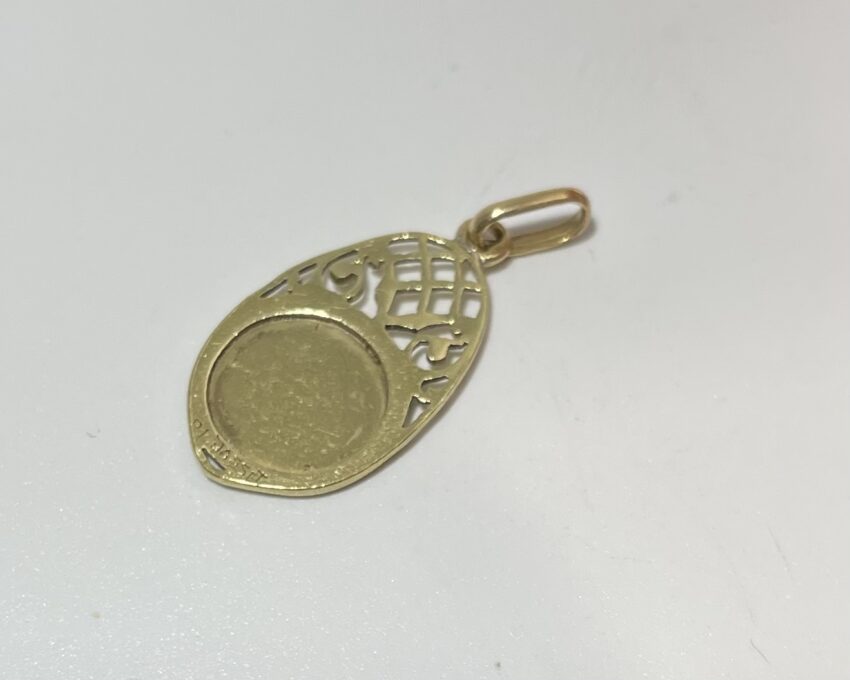 Médaille ancienne ajourée – Image 3