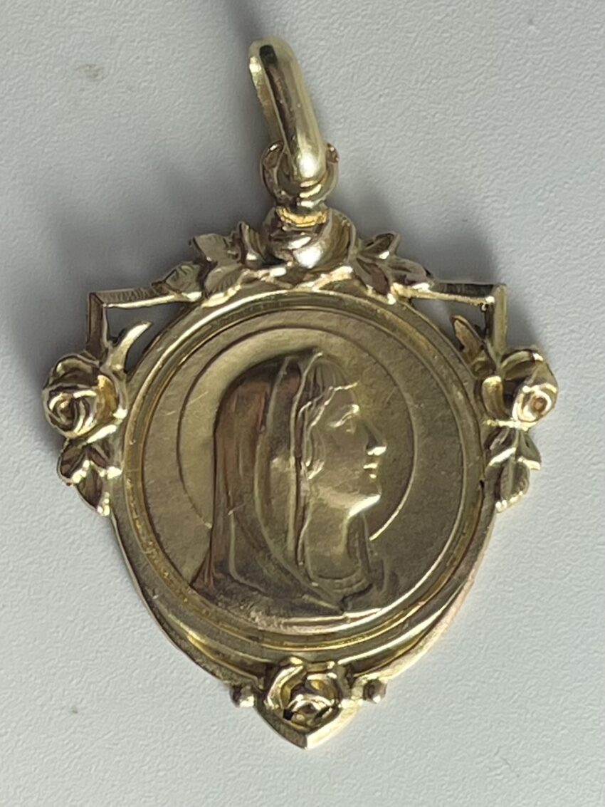 Médaille Vierge, forme originale – Image 4