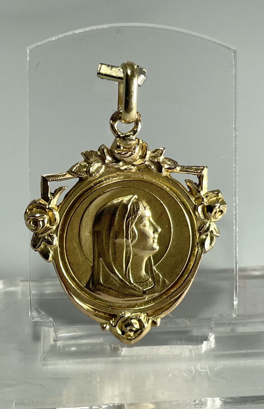 Médaille Vierge, forme originale – Image 3