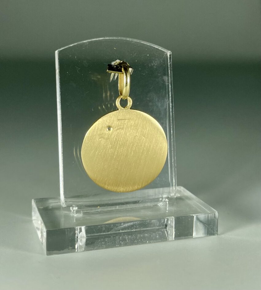 Médaille Vierge à l'Enfant, étoile en diamant – Image 3