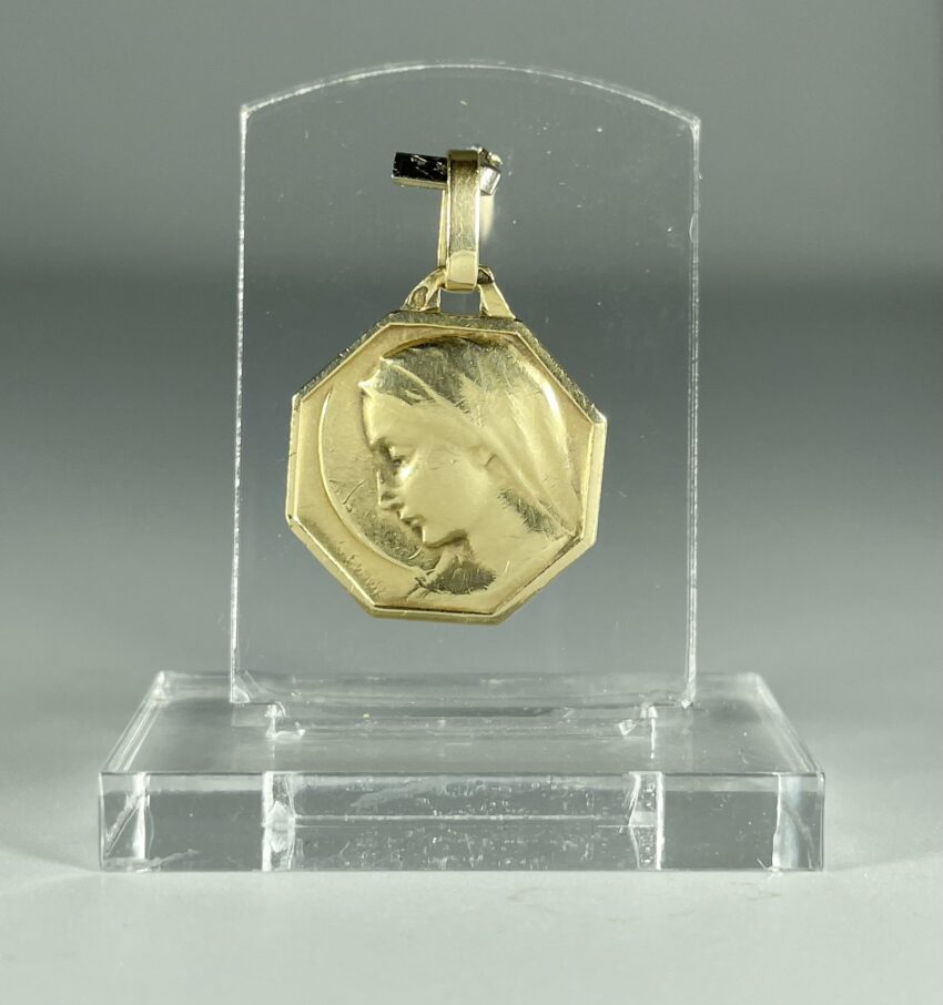 Dropsy. Médaille octogonale