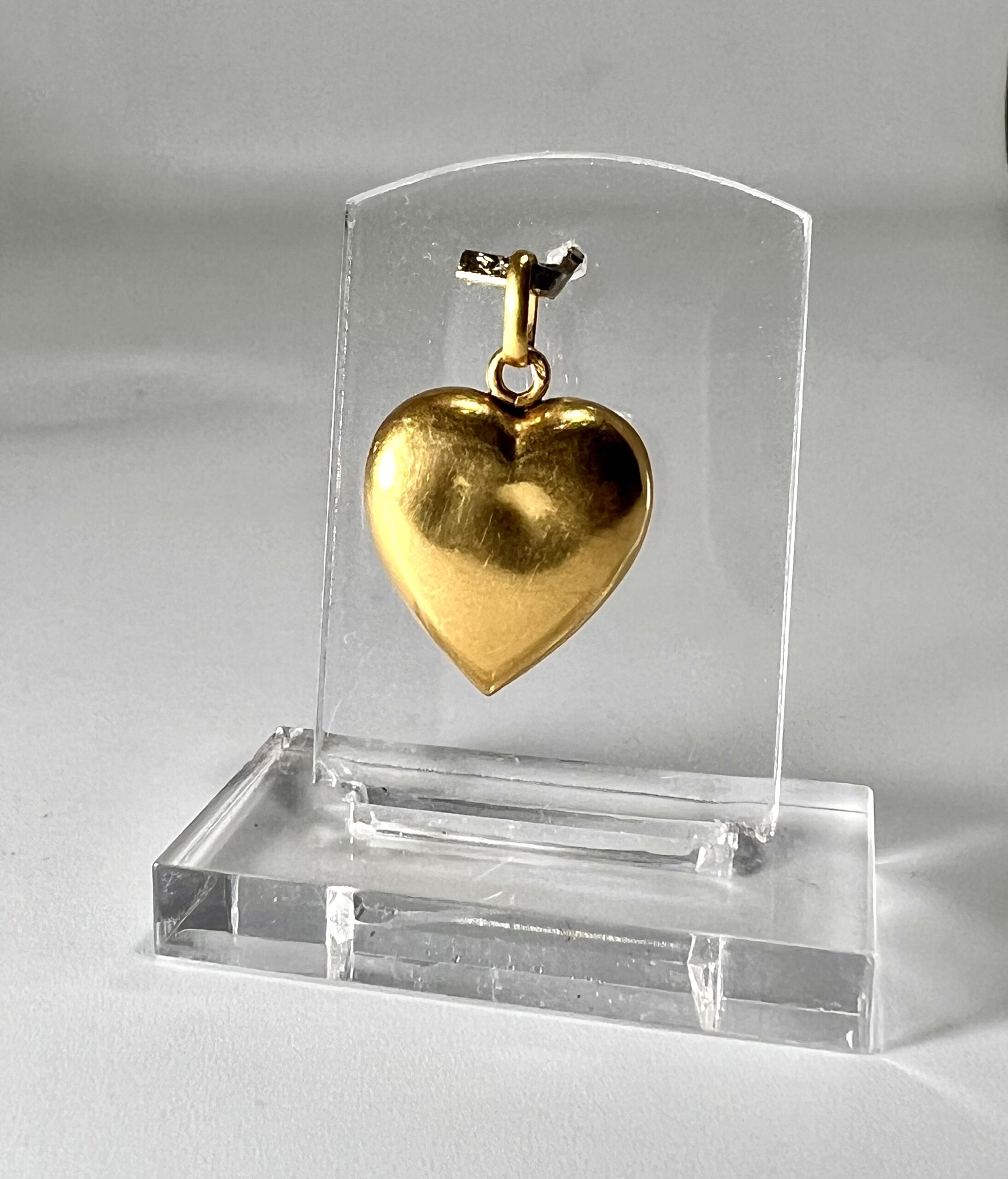 Pendentif cœur en or – Image 2