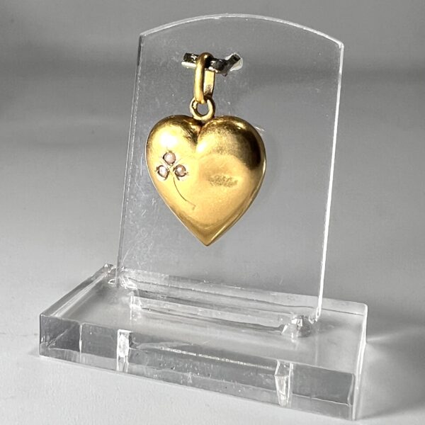 Pendentif cœur en or