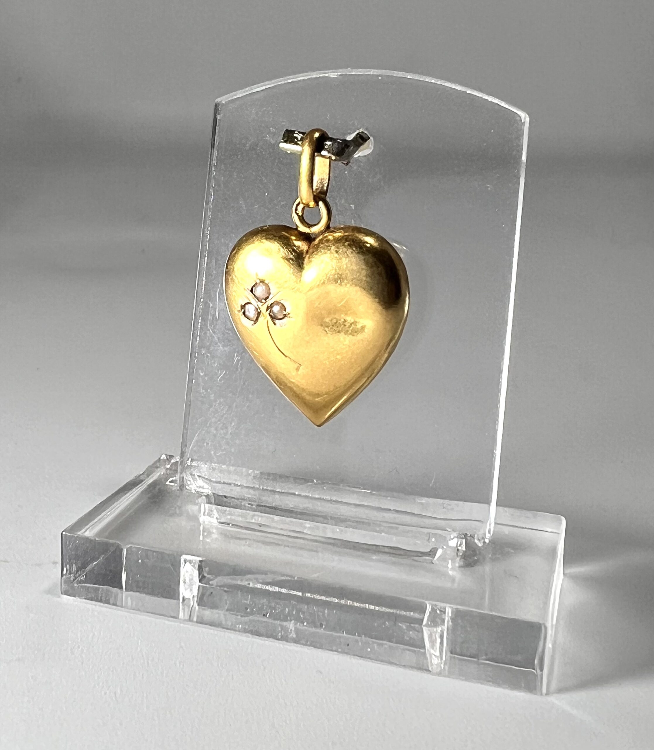 Pendentif cœur en or