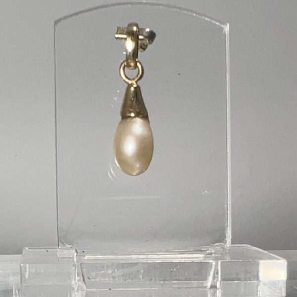 Pendentif perle baroque