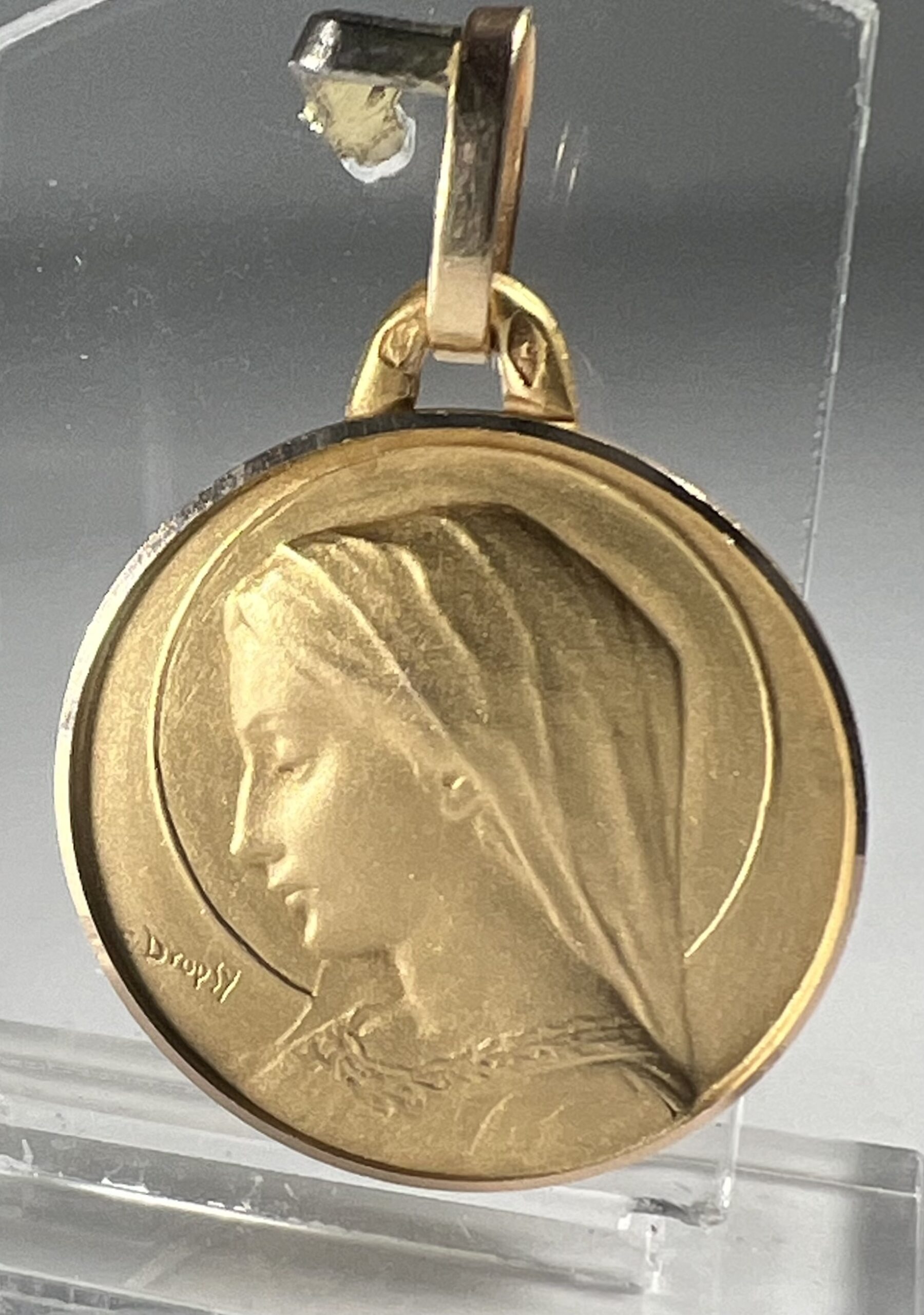 DROPSY. Très belle médaille en or