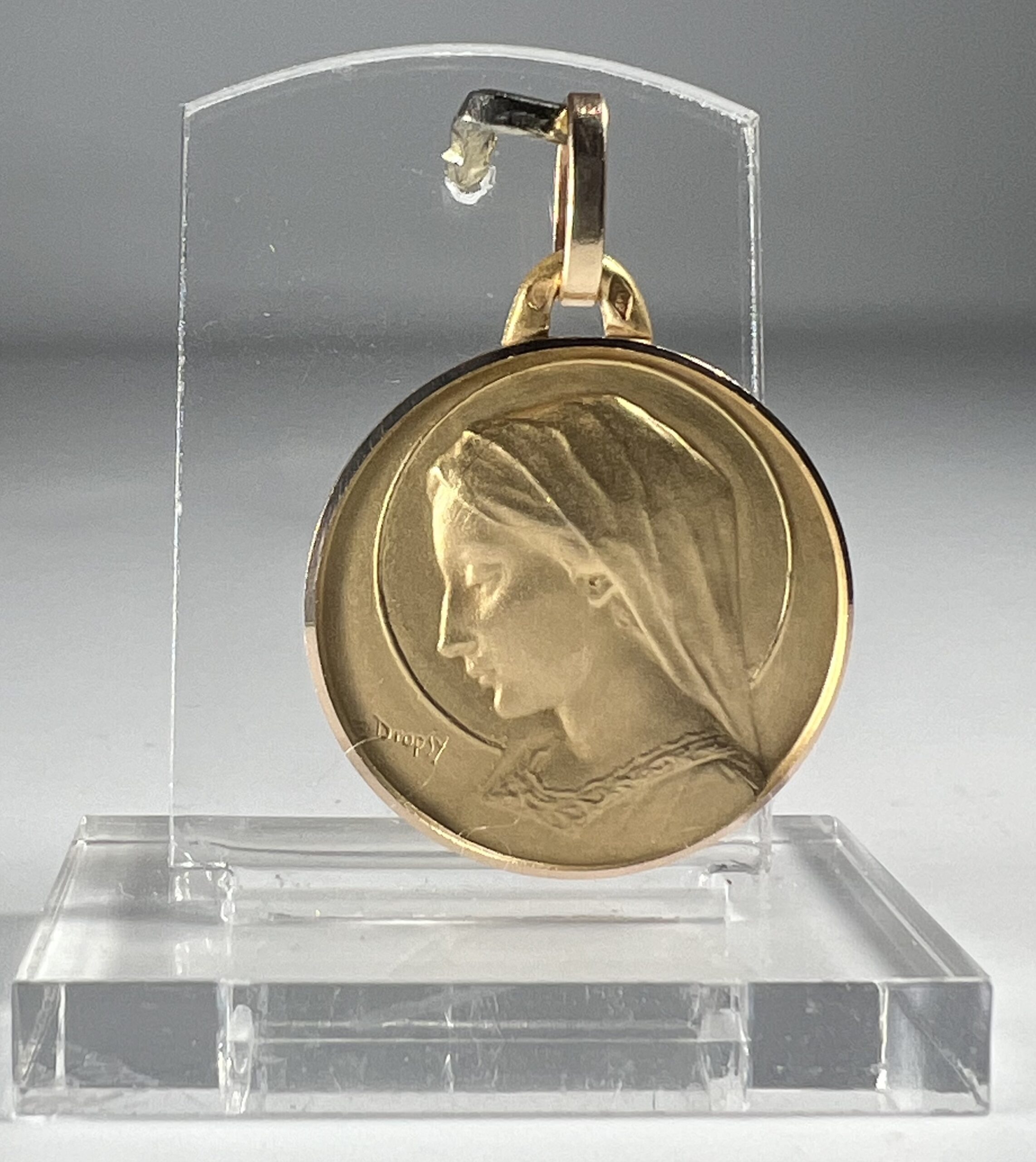 DROPSY. Très belle médaille en or – Image 2