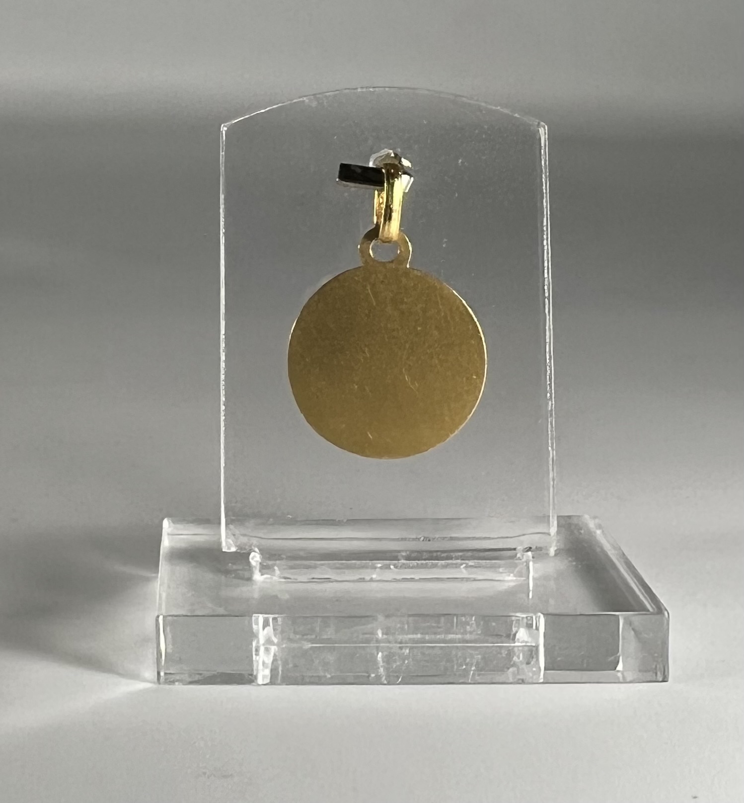 Petite médaille moderne en or – Image 2