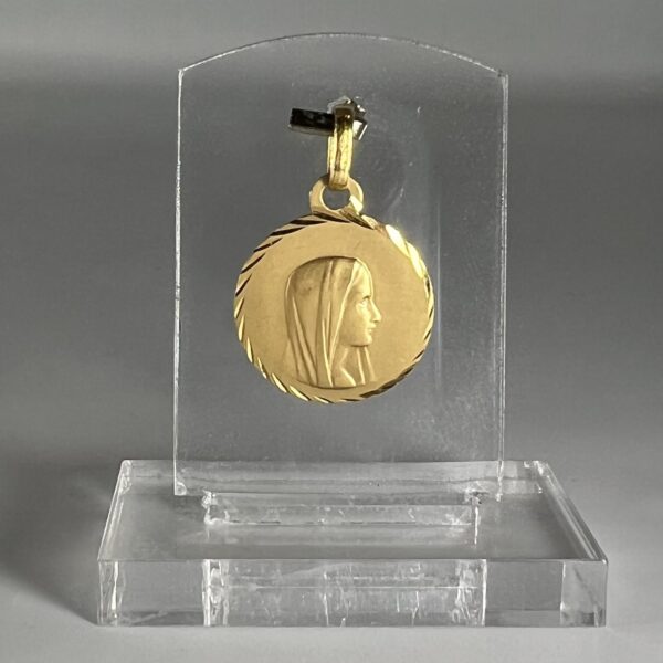 médaille baptême or