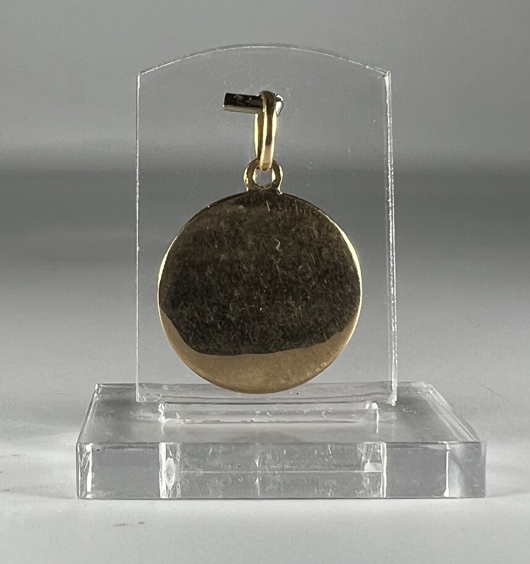Médaille en or Vierge au voile – Image 2