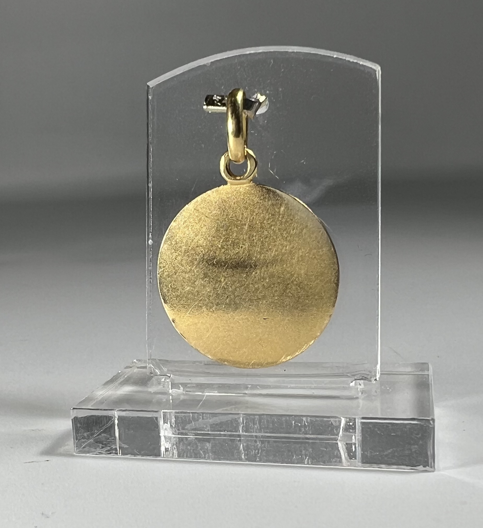 Médaille "Vierge couronnée" en or – Image 3