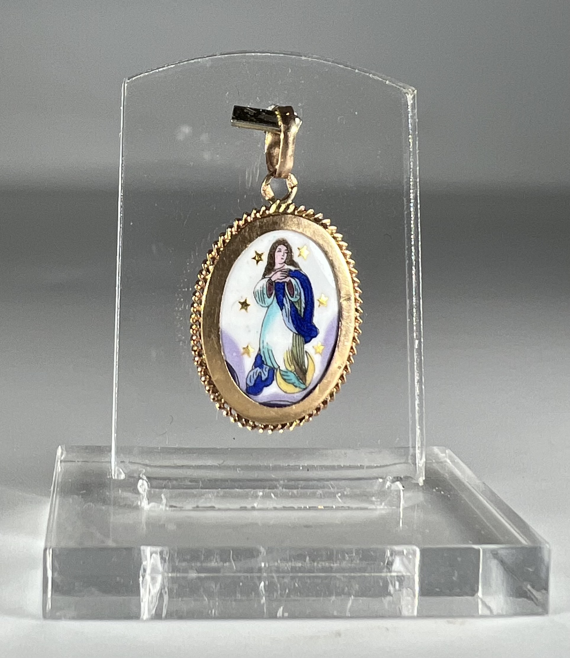 médaille émail